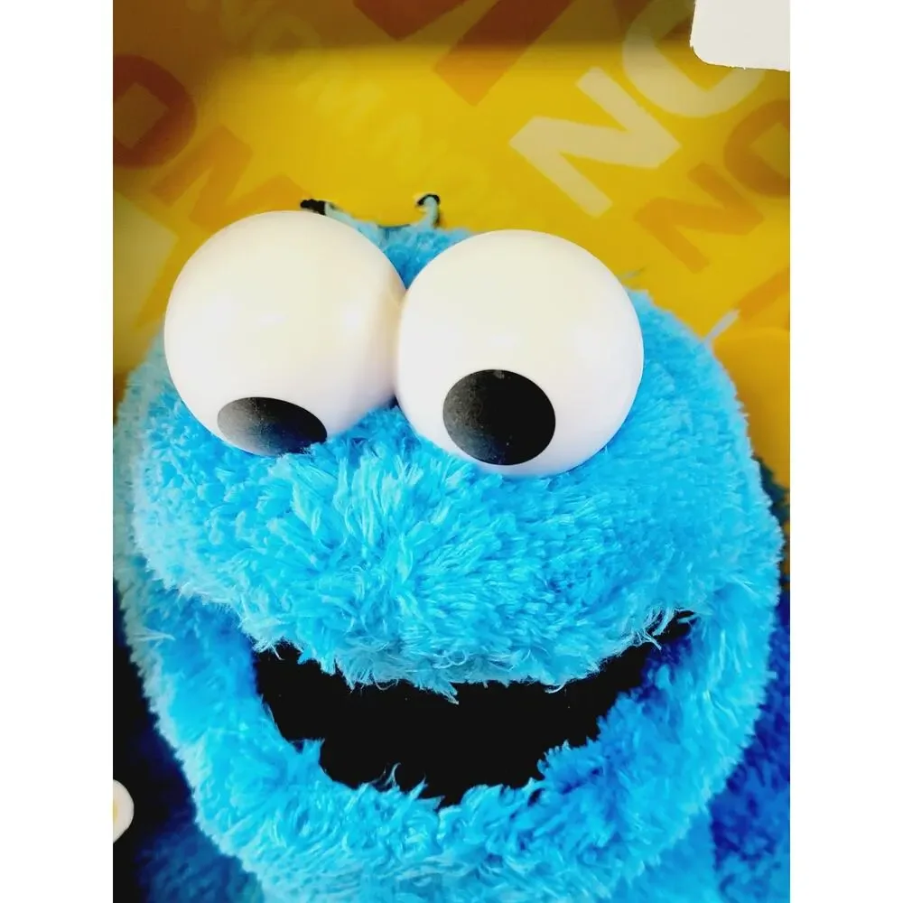Playskool Sesame Street Feed Me Cookie Monster Talking Plush Hasbro New In Box